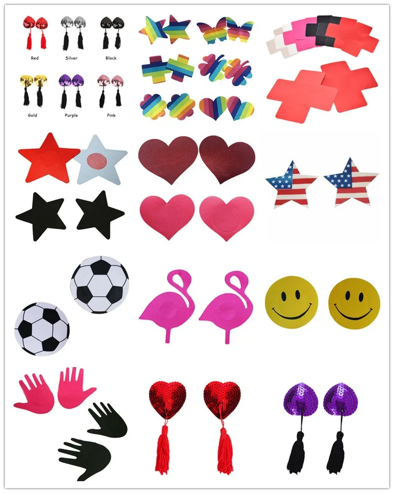 

1 Pair Sexy Women Self Adhesive Push Up Bra Crop Top Silicone Nipple Cover Stickers Women Invisible Bra Strapless
