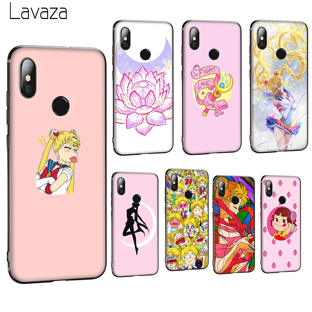 

Lavaza Anime Sailor moon Soft TPU Case for Huawei Honor 10 8 9 Lite 6A 7A Pro 7c 7x 8c 8x Nova 3 3i Y5 Y9 Y6 Y7 Prime Cover