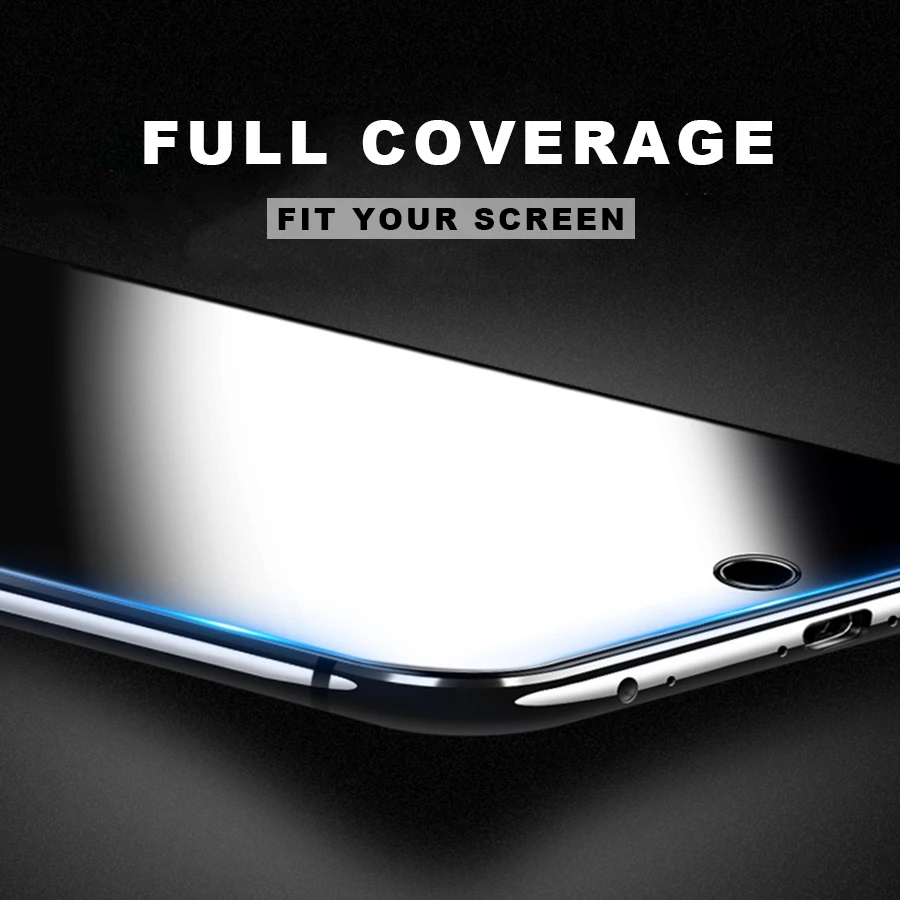 Закаленное стекло с полным покрытием для Meizu 15 защита экрана Plus защитное Mizu15