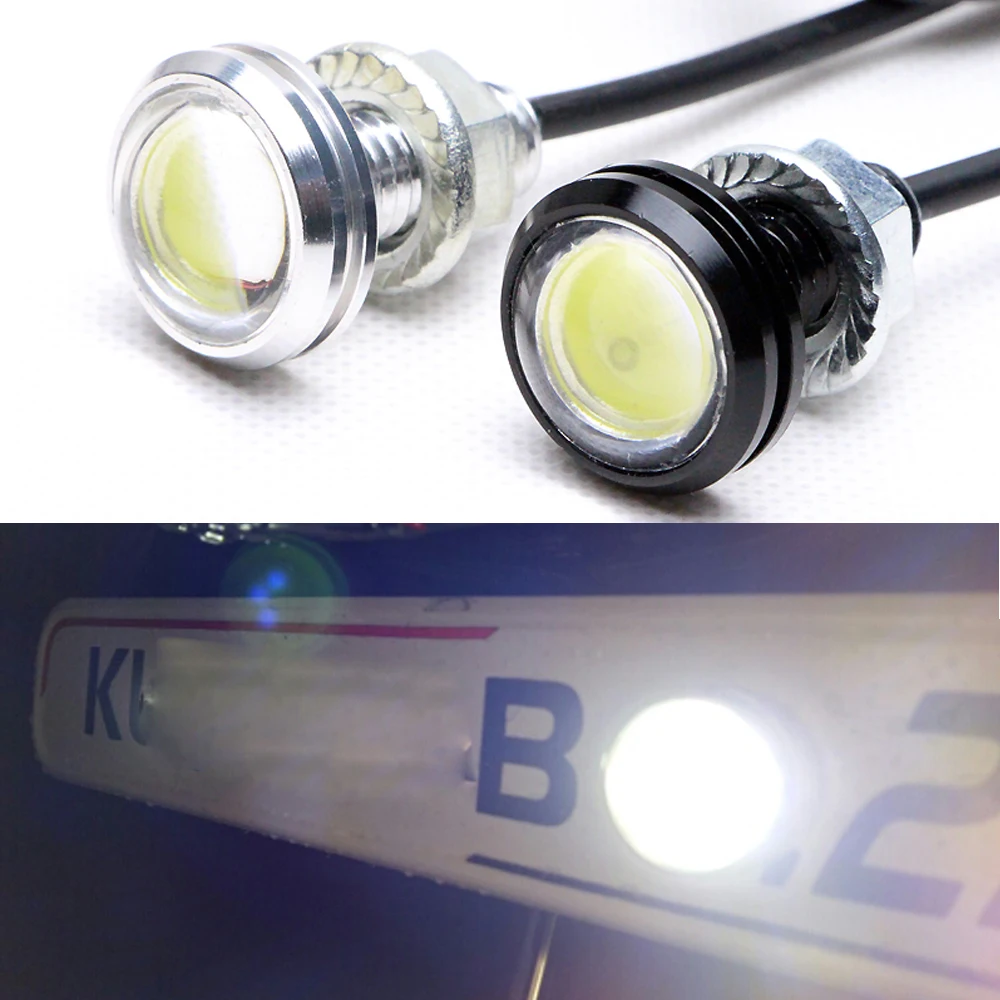 

1PCS Led Drl Eagle Eye 23mm*11mm Waterproof 12V Led Car Light Led Daytime Running Lights Car Styling Auto Fog Lights Parking