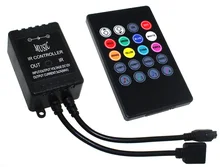 Creative 20key Music Controller IR Remote Sound Sensor For LED Strip RGB 3528/5050 (C25)