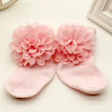0 6 Month Toddlers Infants Ankle Socks font b Baby b font Girls Princess Flowers Socks