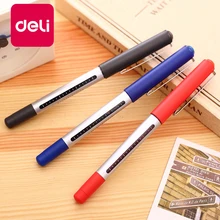Deli 36PCS 0.5mm Black Blue Red Colored Ink Ballpoint Gel Pens School Office Writing Supplies Visiable ink Cute Business pen Deli 36PCS 0.5mm Black Blue Red Colored Ink Ballpoint Gel Pens School Office Writing Supplies Visiable ink Cute Business pen