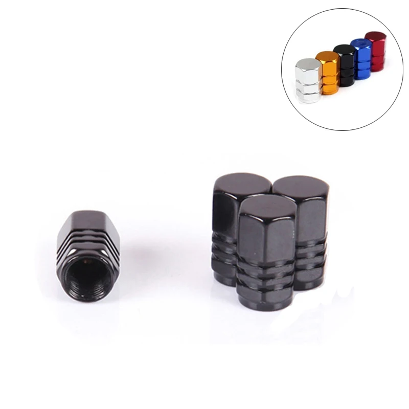 

4Pcs Wheel Caps Aluminum Car Wheel Tires Valves Tyre Stem Air valve Cap Airtight Cover For Bike/Car/Motorcycle For Universal