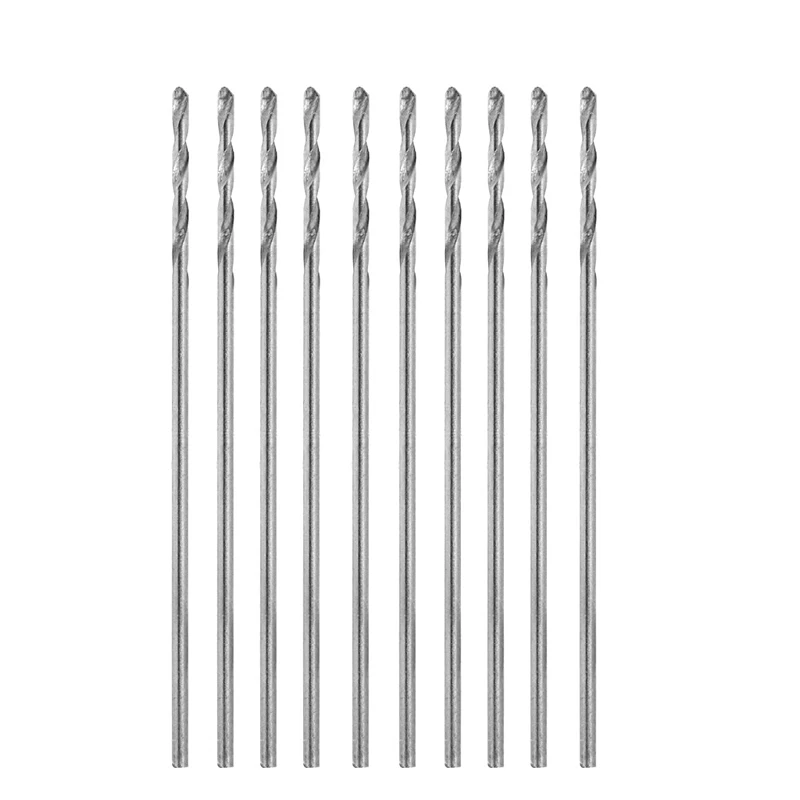 

OOTDTY 2018 10Pcs/Set Multifunction Tiny Micro HSS 0.6mm Straight Shank Twist Drilling Bit OCT23_50