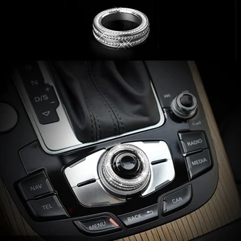 

Diamond Style Center Gear Shift Switch Case Cover Trim For Audi Q5 09-17