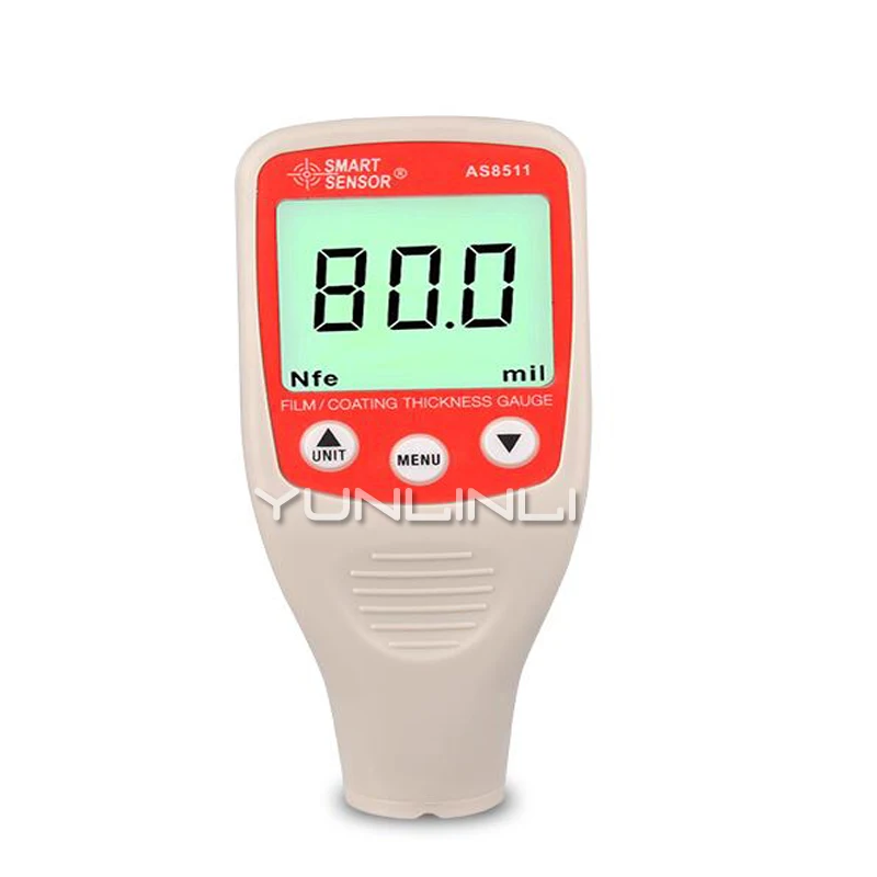

Coating Thickness Gauge High Precision Digital Display Thickness Measurement Instrument Automotive Paint Surface DetectorAR-932