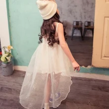 Sommer kinderkleidung kleid mädchen baby fisch prinzessin kleid weißen abendkleid blumenmädchen kleid