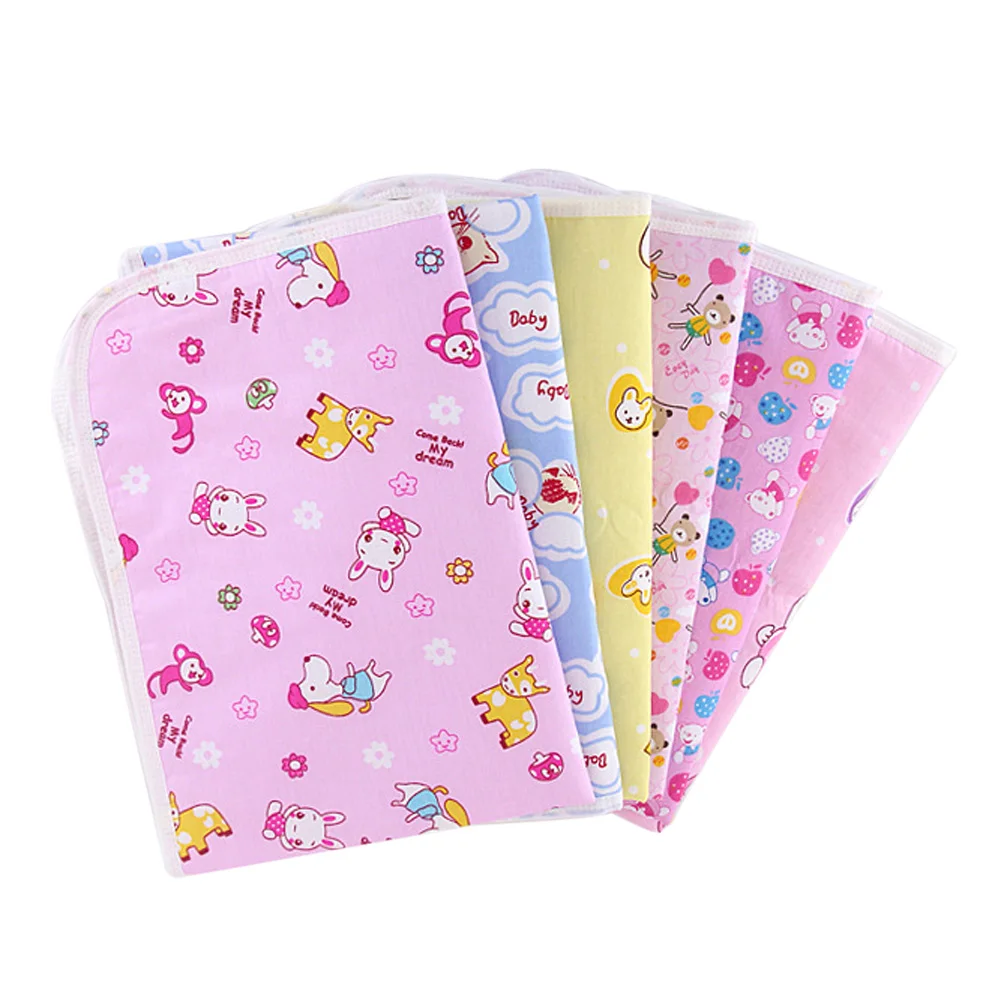 Cotton Changing Pad Cover Portable Waterproof Newborn Infant Baby