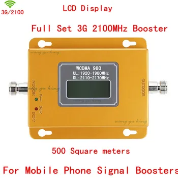 

2100 3G WCDMA mobile signal booster Gain 70dB 3G signal repeater 2100mhz UMTS (HSPA) WCDMA signal booster with Lcd display