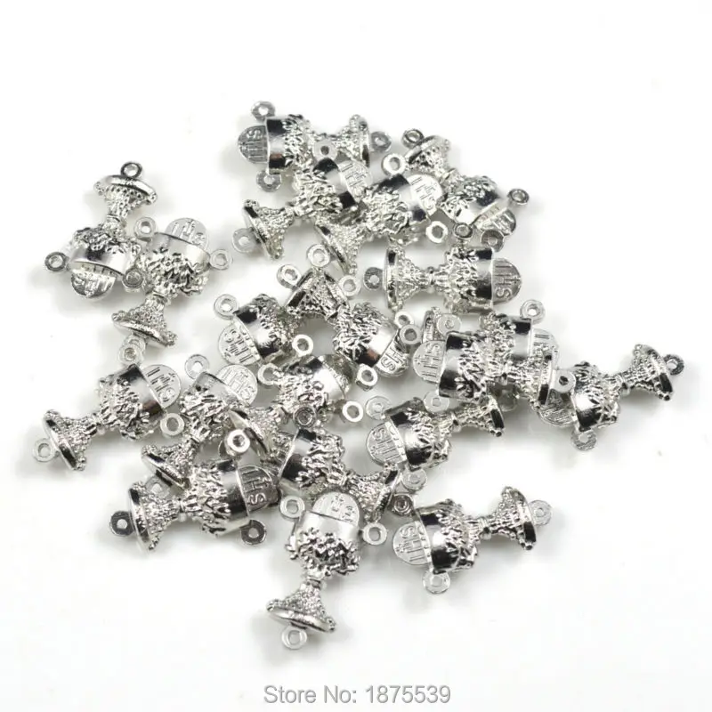 

2016 cup rosary necklace center medal alloy accessory