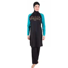 Мусульманский женский хиджаб купальник спортивная одежда Буркини Горячие весенние купальники Буркини полное лицо исламский