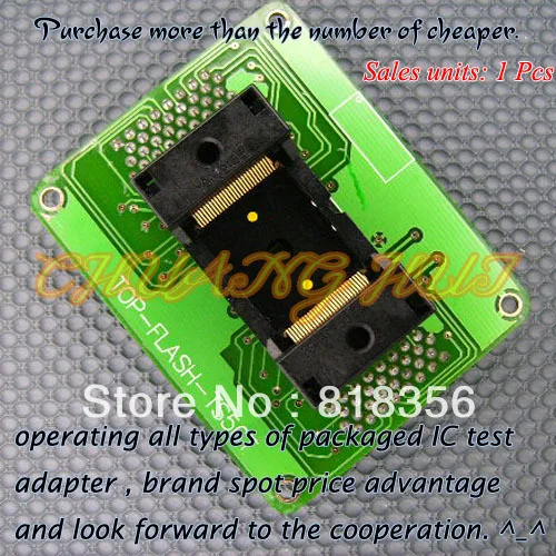 

TOP-FLASH-TS56T Programmer Adapter TSOP56 IC Test Socket