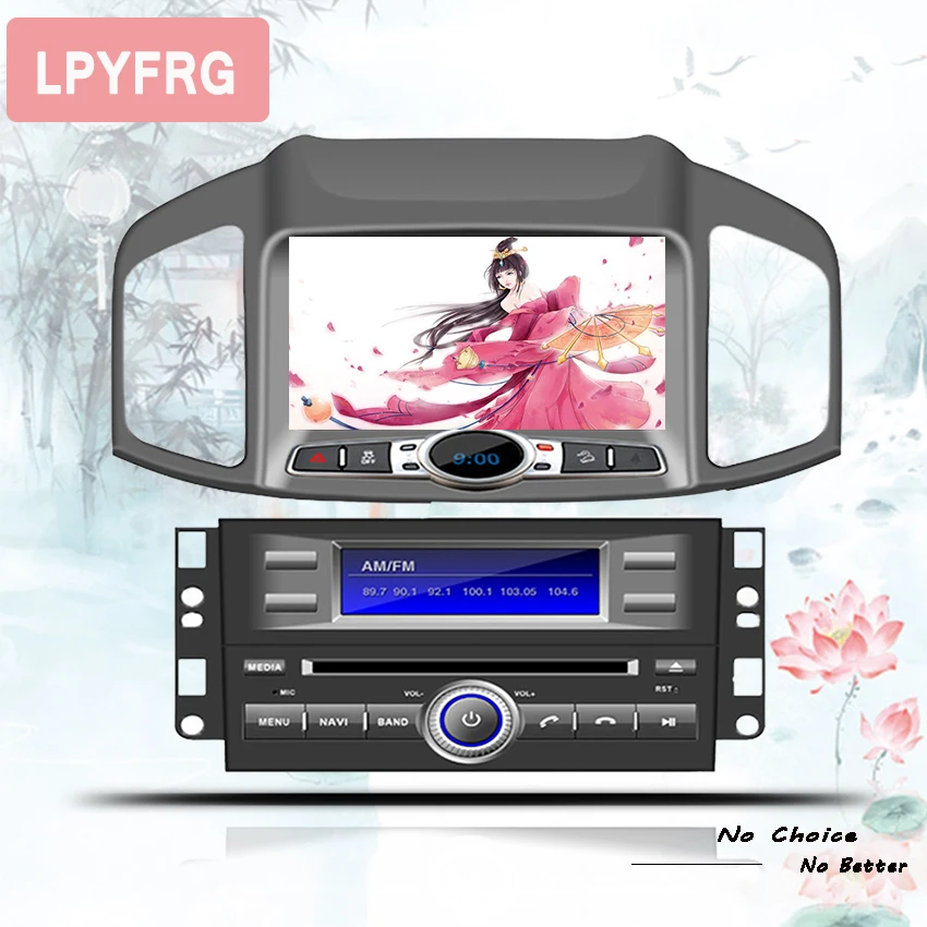 Flash Deal 8" Android 9.0 Ram 4GB 64GB For captiva Epica 2012-2015 Bluetooth Car Player Navigation Radio dvd cd wifi Stereo Video Audio 1