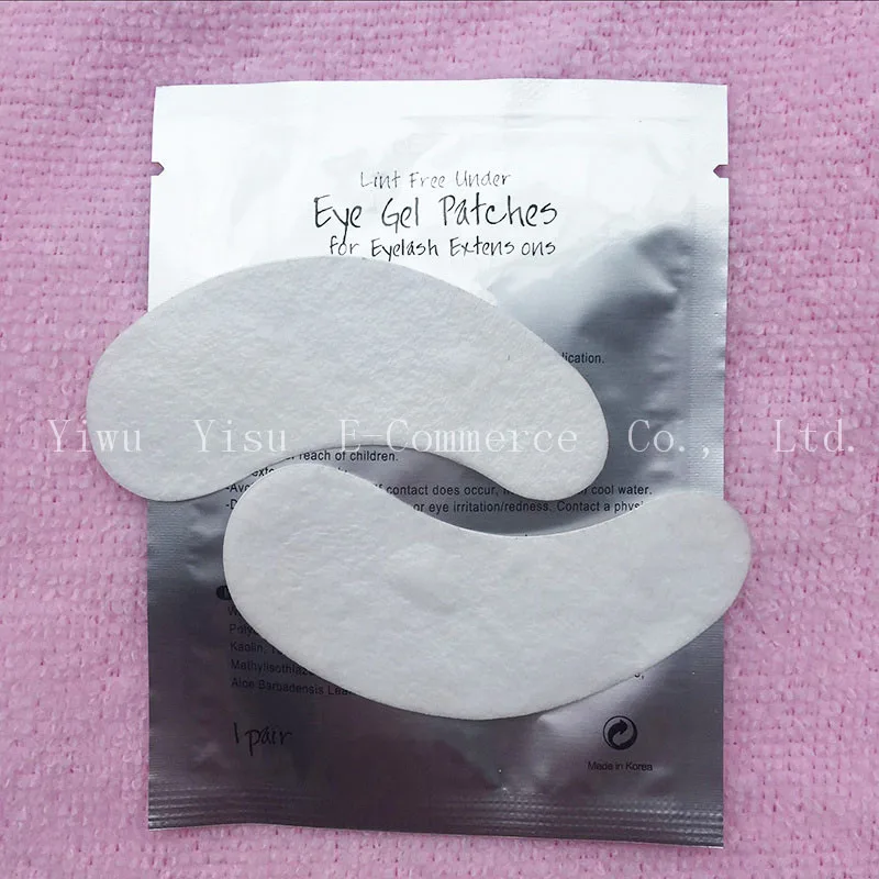 

100 Pairs Under Eye Pads Stickers Patches Eyelash Extension Disposable Eye Lash Paper Patches Application Make Up Tools