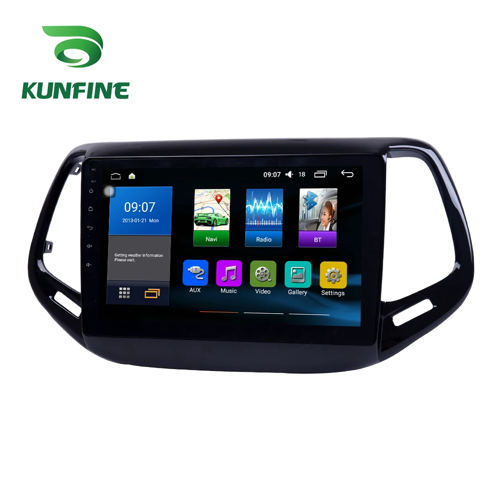 Android Car DVD GPS Navigation Multimedia Player Car Stereo For Jeep Compass 2017 Radio Headunit (4) - 