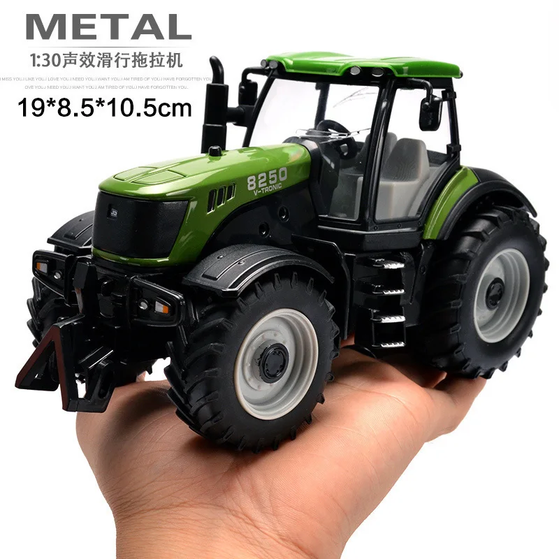 

1:30 High Simulation Alloy Large Die-cast Farm Vehicles Toy Model Engineering Car Bulldozer Truck Farm Tractor