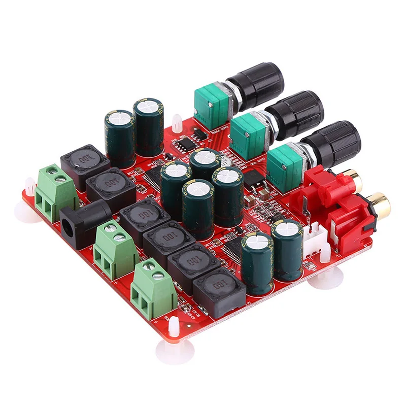 

1pc TPA3118 Digital Power Amplifier Boards 2x30W+60W 2.1 Channel Stereo Subwoofer Amplifier Board 85x78mm