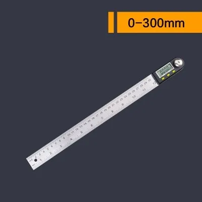 0-200 мм 0,05 цифровой электрический транспортир из нержавеющей стали IP54 водостойкий Универсальный Гониометр, угломер квадратный gau