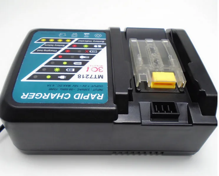 

DC18RA 18V 6.5AH Fast Battery Charger from 14.4V to 18V for BL1415, BL1430 194205-3,194309-1, BL1815, BL1830,LXT400