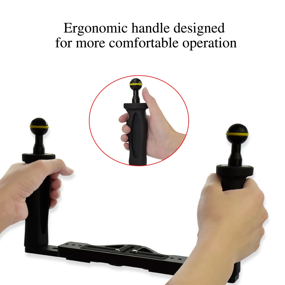  Seafrog Diving Camera housing Handle Tray Grip Bracket shutter trigger for gopro Phone TG5 Sony Can