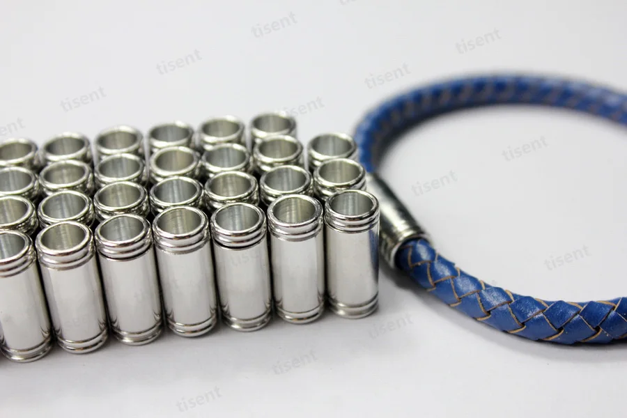 4 sets 6mm Hole Silver Magnetic Clasp 8x18mm Shape | Украшения и аксессуары