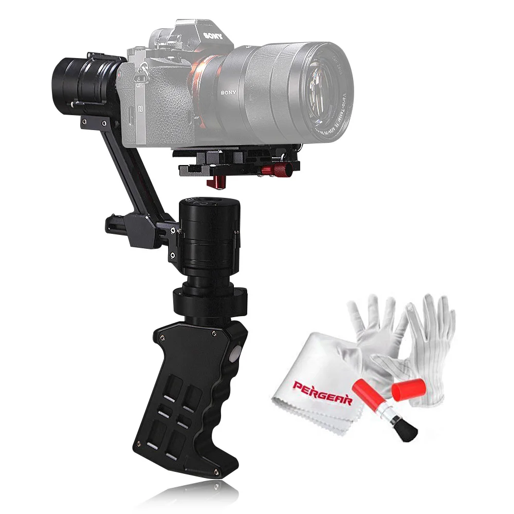 

Came TV Single 3 Axis Handheld Camera Stabilizers 32bit Boards w/Encoders 1.2KG Playload for Sony A7 series Panasonic GH4 BMPCC