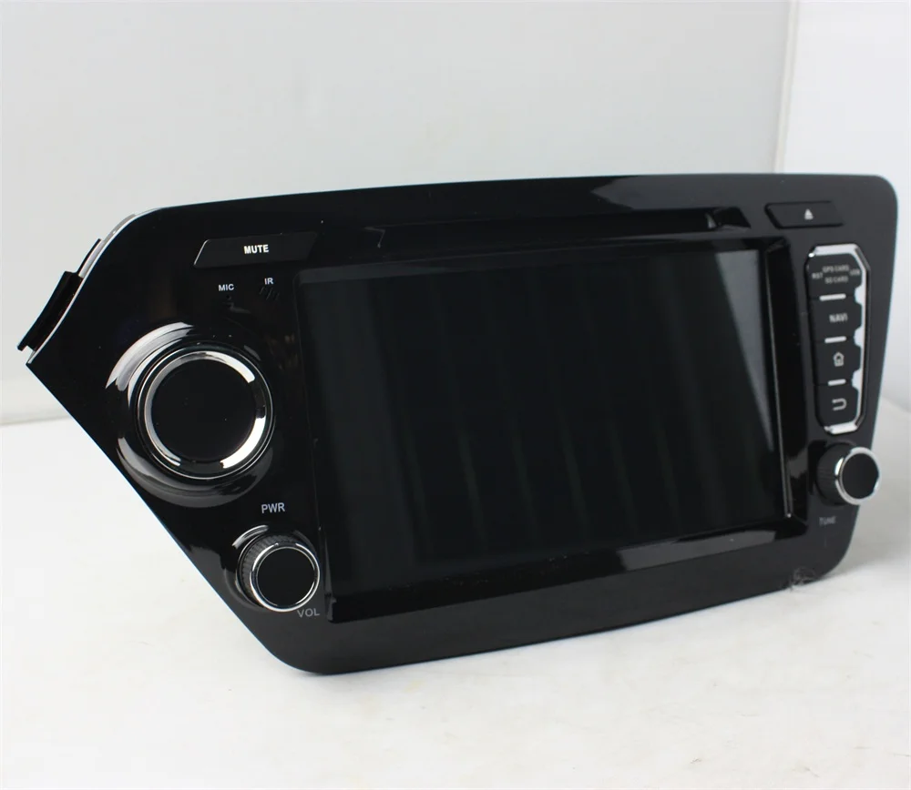 Best DSP  Android 9.0 2GB RAM 16GB 4 core BT Wifi GPS Map DVR rear camera OBD TV Car DVD Player RDS Radio For kia K2 RIO 2010-2015 5