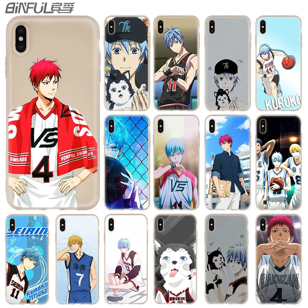Kuroko No Basket Tetsuya Kawaii Anime Case For Iphone Xs 11 Pro Max Xr X 10 Cover Phone Cases For Iphone 7 8 Plus 6s 5 4s Fitted Cases Aliexpress