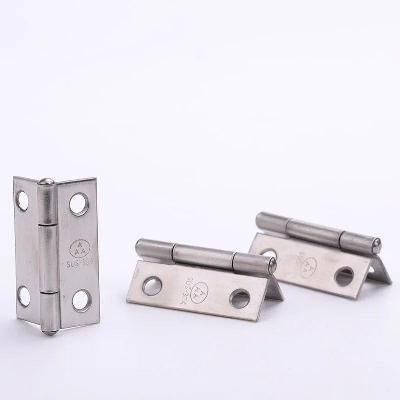Length And Width Approx. 38 * 31 * 1mm Furniture 4 Holes 1.5 Inch Stainless Steel Hinge Furniture Hinge Hardware Fittings