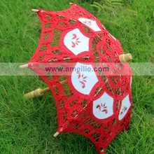 Маленький кружевной зонтик для свадебной вечеринки, украшение для детского душа, кружевной зонтик