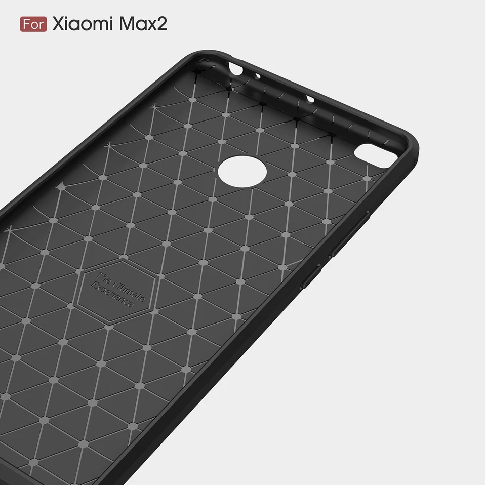 Reaoom for Xiaomi Mi Max 2 Phone Case Carbon Fiber Back Cover for Xiaomi Max 2 Mi Max2 Fashion Slim Soft TPU Protection Shell (4)