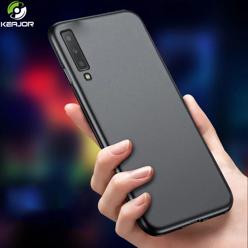

Soft Case For Samsung Galaxy A7 2018 A750 Case Silicone Matte TPU Armor Cover Case For Samsung Galaxy A 7 A9 2018 Phone Case