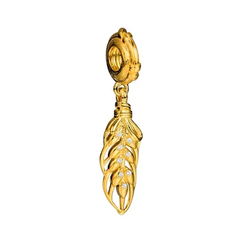 

Shine Floating Grains Dangle Charm Fits charms silver 925 original Bracelets For Woman DIY Beads For Jewelry Making