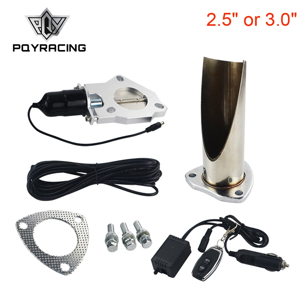 2.5" / 3" Electric Stainless Steel Exhaust System Exhaust Cutout CutOut