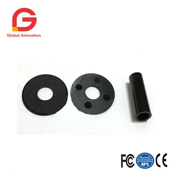 

2 Pcs Black Sleeve + 2 Pcs Anti Dust Film For Original Sanwa Joystick Arcade Accessory