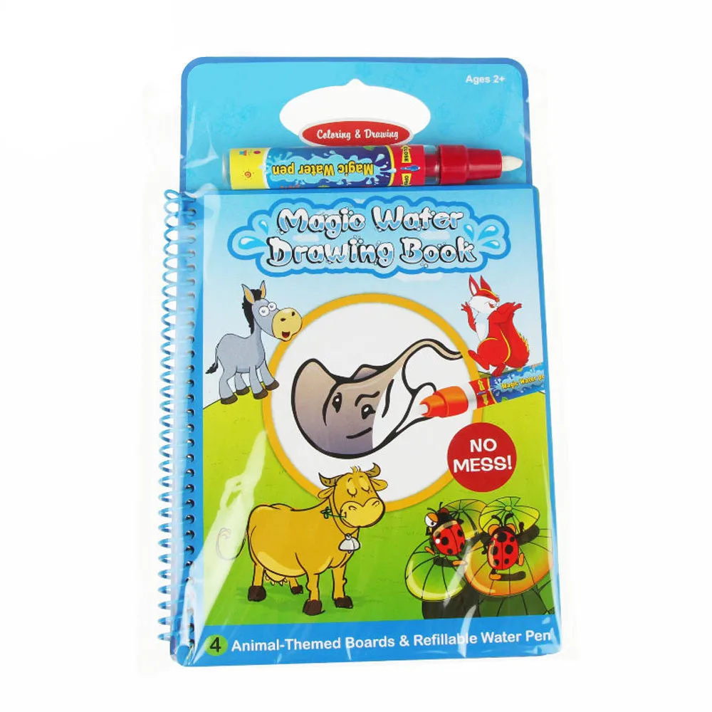 Children water painting book Magic Water Drawing Board painted the