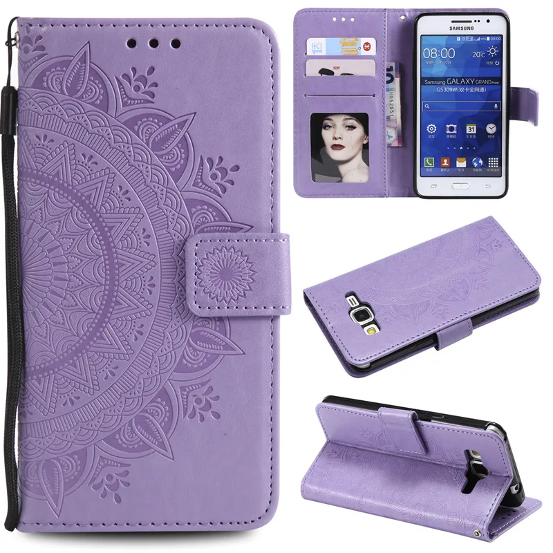 For Samsung Galaxy Core Prime Case Card Slot Wallet Flip PU Leather Phone Bag Cover Soft TPU Silicone for G361 G360 | Мобильные