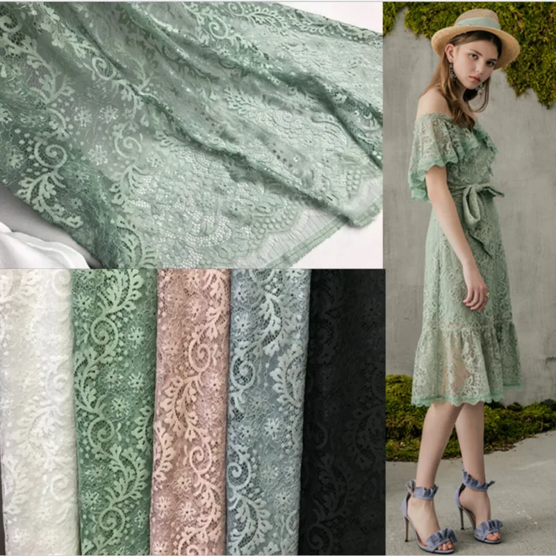 

New Eyelash Positioning Lace Fabric Eyelash Fabric Small Fresh Lace Fashion Lace Fabric