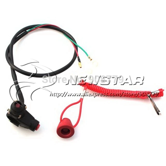

New Motorcycle Emergency Stop Shut-off Switch Engine stop Power Off switch for Motorcycle ATV Dirt Bike Motorbike Free Shipping