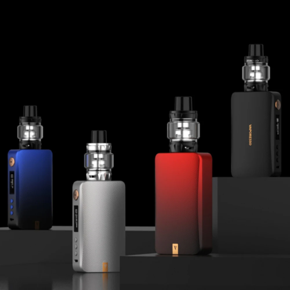 Оригинальный Vaporesso GEN Kit 220 Вт Box Mod и 8 мл SKRR S Tank Fit QF катушка Vape 18650 батареи