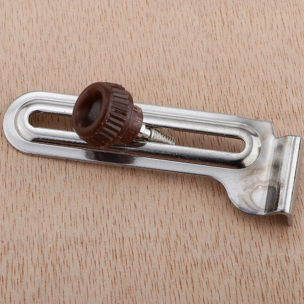 Metal Seam / Cloth Guide With Mounting Screw For Household Sewing Machines