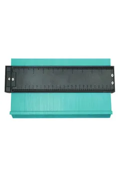 10 inch Пластиковый Профессиональный контурный профиль, Дубликатор, глубокое украшение, шаблон, деревянная маркировка, обмотка труб, плитка, ламинат, инструмент - Цвет: 10 inch