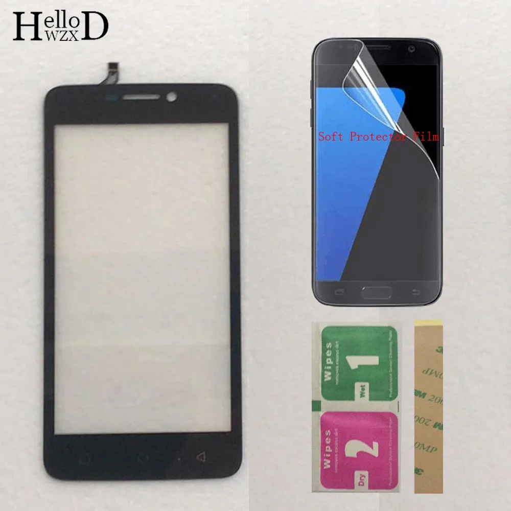 

Mobile Touch Screen Digitizer Panel For MTC Smart Rase 4G Touch Panel Front Glass Lens Sensor Replacement Free Protector Film
