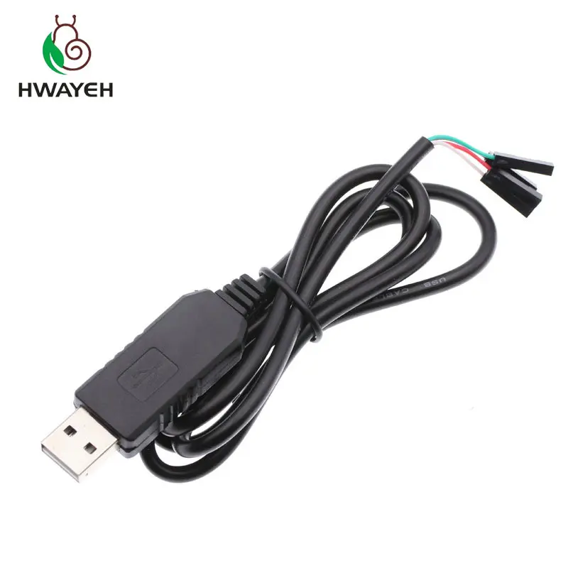 

PL2303 PL2303HX USB To UART TTL Cable Module 4p 4 Pin RS232 Converter Serial Adapter Cable Module PL2303HX Converter for arduino
