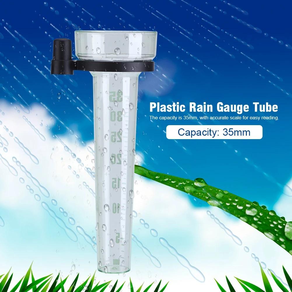 35 мм полистирол дождемер до 35 мм измерительный инструмент для сада воды дорожный H15