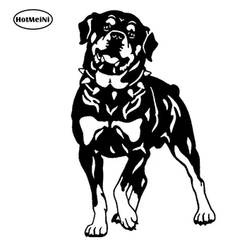 

Wholesale 5pcs,10pcs,18*11.4CM Rottweiler Dog Car Stickers Personality Vinyl Decal Car Styling Truck Decoration