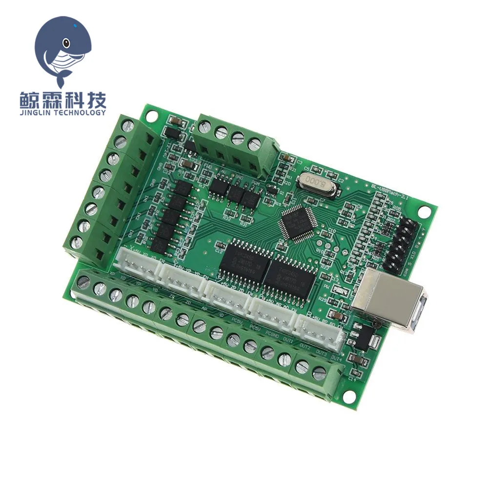 CNC MACH3 100 кГц USB Breakout Board 5 осевой интерфейс машины драйвер контроллер движения