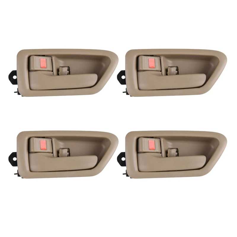Внутренняя ручка двери загар левый и правый Fl Fr Rl Rr 69206-Aa010 69205-Aa010 для Toyota Camry 1997 1998