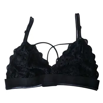 

1PC Sexy Women Hollow Padded Back Shirt Push Up Tank Top Bra Wrap Vest Chest Bra Cropped Tops